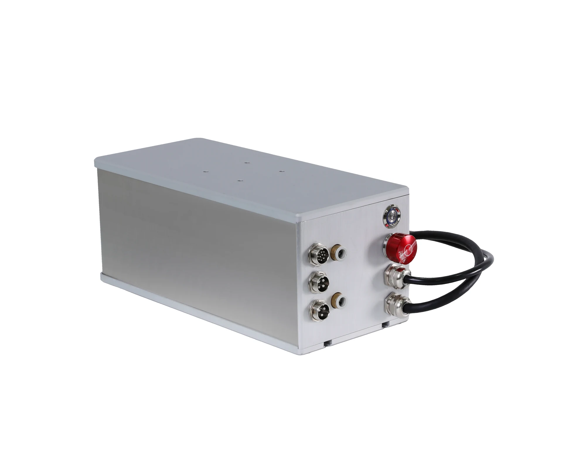 Compact UV Inline Laser Marker connector-side view